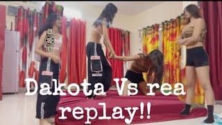 Dakota kai vs reah replay womens wrestling  Karishma with wwe