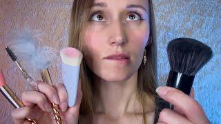 ASMR brush magic  put you to sleep in one motion