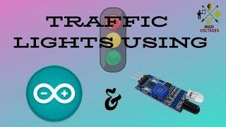 Traffic Light using IR Sensor