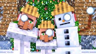 Snowman & Villager Life FULL ANIMATION - Minecraft Animation