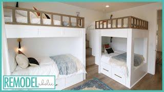 Cool Bunk Bed Room Ideas for Kids  Room Tours  #ideas #bunkbed #forkids