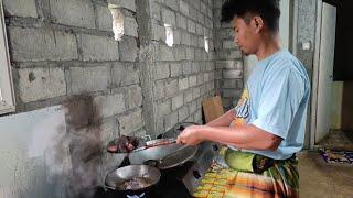 masak tongkol bumbu pedas di rewangi ayang