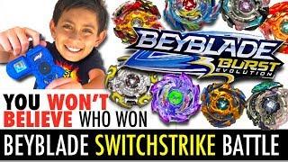 Best Beyblade Switchstrike Battle  New Beyblade Burst Evolution Tournament