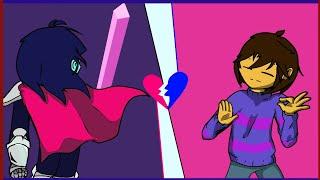 Deltarune vs Undertale-Kris vs. FriskAnimation