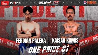 FERDIAN PALEKA VS KAISAR KUMIS  FULL FIGHT ONE PRIDE MMA 81 KING SIZE NEW # JAKARTA