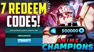 *NEW* ALL WORKING CODES FOR ANIME CHAMPIONS SIMULATOR IN JUNE 2024 ANIME CHAMPIONS SIMULATOR CODES