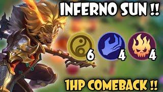 EPIC COMEBACK  NEW META SUN INFERNO  MAGIC CHESS MOBILE LEGENDS