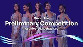 Watch The 72nd MISS UNIVERSE Preliminary Competition on Live Bash