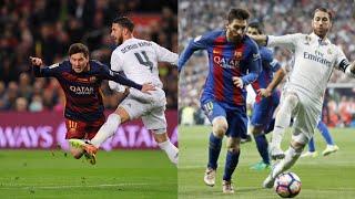 Lionel Messi and Sergio Ramos The Battle between two Great Players.