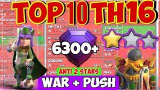 New* TOP 10 Th16 WAR Base With LINKS  Th16 Anti 2 Stars WAR BASE Link  New Best Th16  War Base 2024