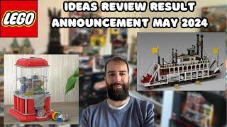 LEGO Ideas May 2024 Results - Two New Sets Announced