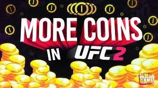 EARN MORE COINS in UFC 2 EA SPORTS UFC 2 Ultimate Team tips