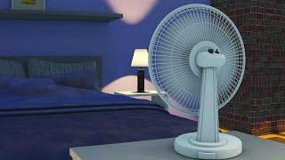 Relaxing Oscillating Fan Noises for Sleep  10-Hour Fan Sounds