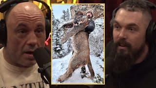 Joe Rogan CRAZY LION Hunting Story Former NFL Player Derek Wolfe Shares His Experience