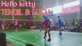 BADMINTON LUCU KINOY  PEMAIN ASAL BANDUNG