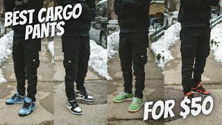 THESE ARE THE BEST CARGO PANTS FOR ONLY $50 MUST COP