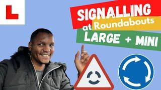 How to signal at roundabouts UK