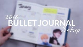 2018 Bullet Journal Setup