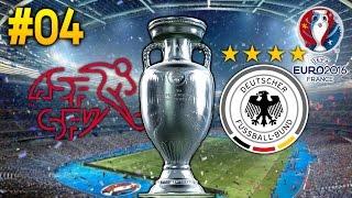 PES 2016 UEFA EURO 2016 #04  Achtelfinale Schweiz - Deutschland  Lets Play UEFA Euro 2016 Deutsch