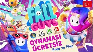 ÜCRETSİZ OYUN  FALL GUYS ÜCRETSİZ  OYNAMASI ÜCRETSİZ Free to Play FALL GUYS TÜRKÇE PS4 XBOX PC