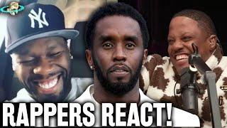 Rappers REACT to Diddy RAID Reparations Are Coming 50 Cent & Mase SLAM Sean Combs