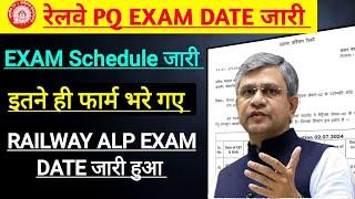 Railway ALP EXAM DATE घोषित हुई। Railway General Selection Quota Exam Date