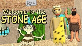 WHAT IF BALDI LIVED IN THE STONE AGE?  Baldis Basics MOD Baldis Basics Stone Age