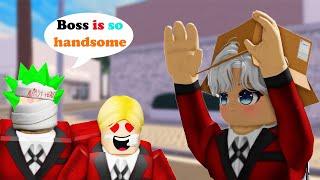  HANDSOME Boy WONT show FACE in school  Episode 1 - 3  Story Roblox