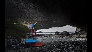 Tom Randall climbs the insane-looking The Kraken V13