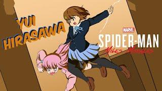 K-ON Yui HIrasawa in Spider-Man Miles Morales Mod