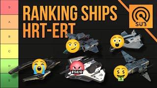 Ranking Star Citizen 3.23.X Ships for HRT VHRT &  ERT  A Star Citizens Ranking Guide