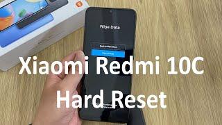 Xiaomi Redmi 10C  How To Hard Reset