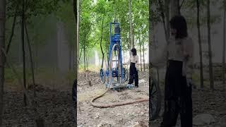 Small deep water well drilling machinery good machinery and good tools to save time and effort