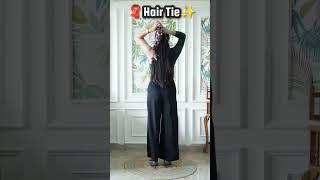 Hair Tie  #youtubeshorts #scarftie #shorts #scarfhacks #viralhairstyles