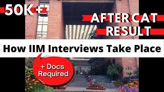 IIM INTERVIEWS PROCESS EXPLAINED What Happens After Getting an IIM SHORTLIST  Documents Verified