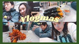 2023 12月Vlogmas ep.1不用跑板橋也有聖誕巷bbq炸雞換菜單了