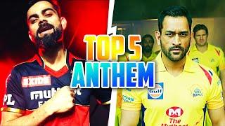 Top 5 Best IPL Team Anthems  WhistlePodu Playbold