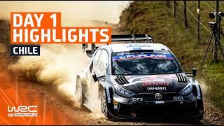 Day 1 Highlights  WRC Rally Chile Bio Bío 2024