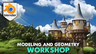 Blender 4 Modeling and Geometry Node Workshop AVAILABLE NOW