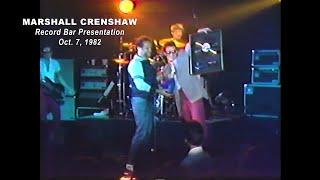 MARSHALL CRENSHAW Record Bar Presentation • The Pier 1982
