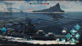 USS New Orleans Gameplay 60fps*WARTHUNDER MOBILE*