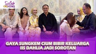 Heboh SALSHADILLA Putri IIS DAHLIA Dicium Bibir Satrio Dewandono saat Sungkem - Seleb On News
