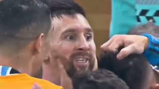 WHEN DI MARIA KISSED MESSI AFTER HE SCORED A GOAL IN WC FINAL