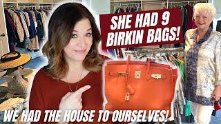 I spent $500 at a private luxury Estate Sale Gucci for Poshmark Owner had 9 birkins