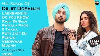 Best Of Diljit Dosanjh Part-1  Super Hit Songs of Diljit Dosanjh  Punjabi Jukebox 2020