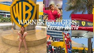 КАКОЙ ПАРК АТТРАКЦИОНОВ КРУЧЕ Warner Brothers и Ferrari World Абу-Даби️