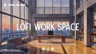 Chill Office Beats  Lofi Deep Focus WorkStudy Concentration chill lo-fi hip hop beats