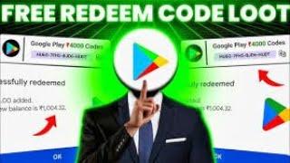 Free Redeem Code  Free Redeem Code Today  Free Redeem Code App  Google Play Redeem Code App 2024