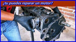Aprende a reparar un motor. Tú puedes hacerlo¡