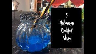 Day 20 3 Halloween Cocktail Ideas